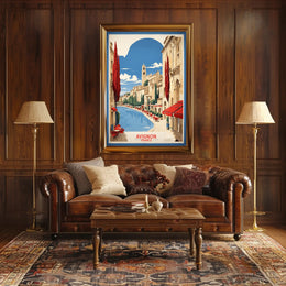 Avignon's Vintage Charm: Classic Travel Poster PosterGoat