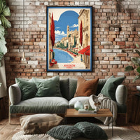 Avignon's Vintage Charm: Classic Travel Poster PosterGoat