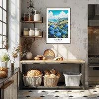 Azores Scenic Landscape Travel Poster PosterGoat