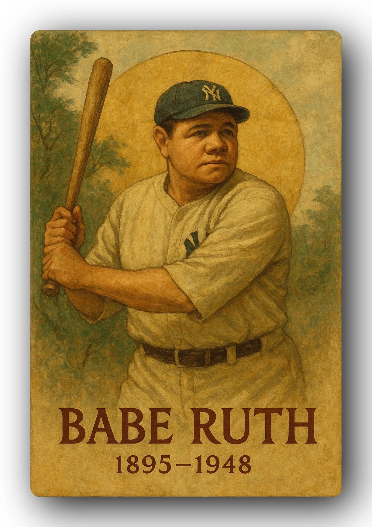 Honus Wagner The Flying Dutchman Trading Card