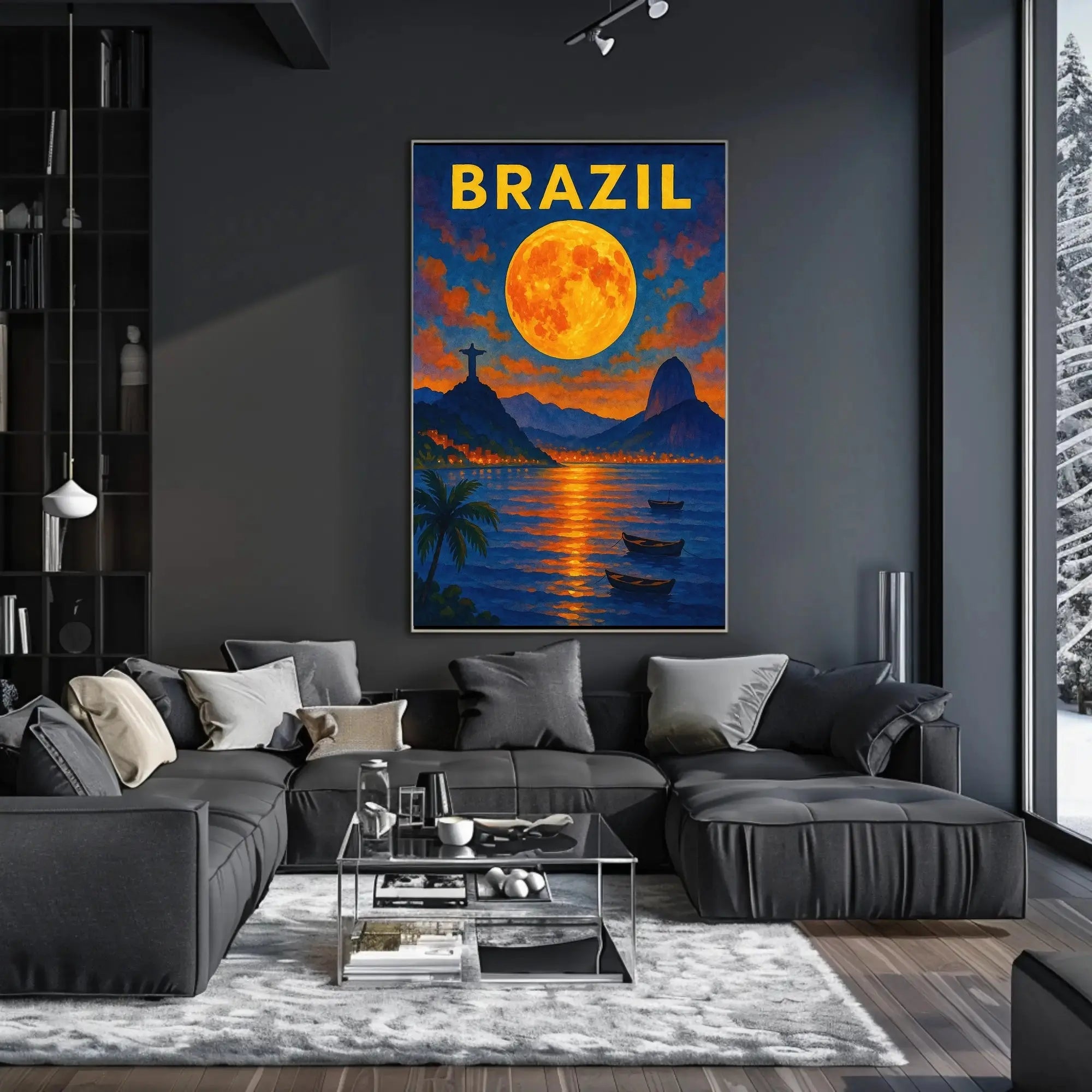 BRAZIL Rio de Janeiro Travel Poster PosterGoat