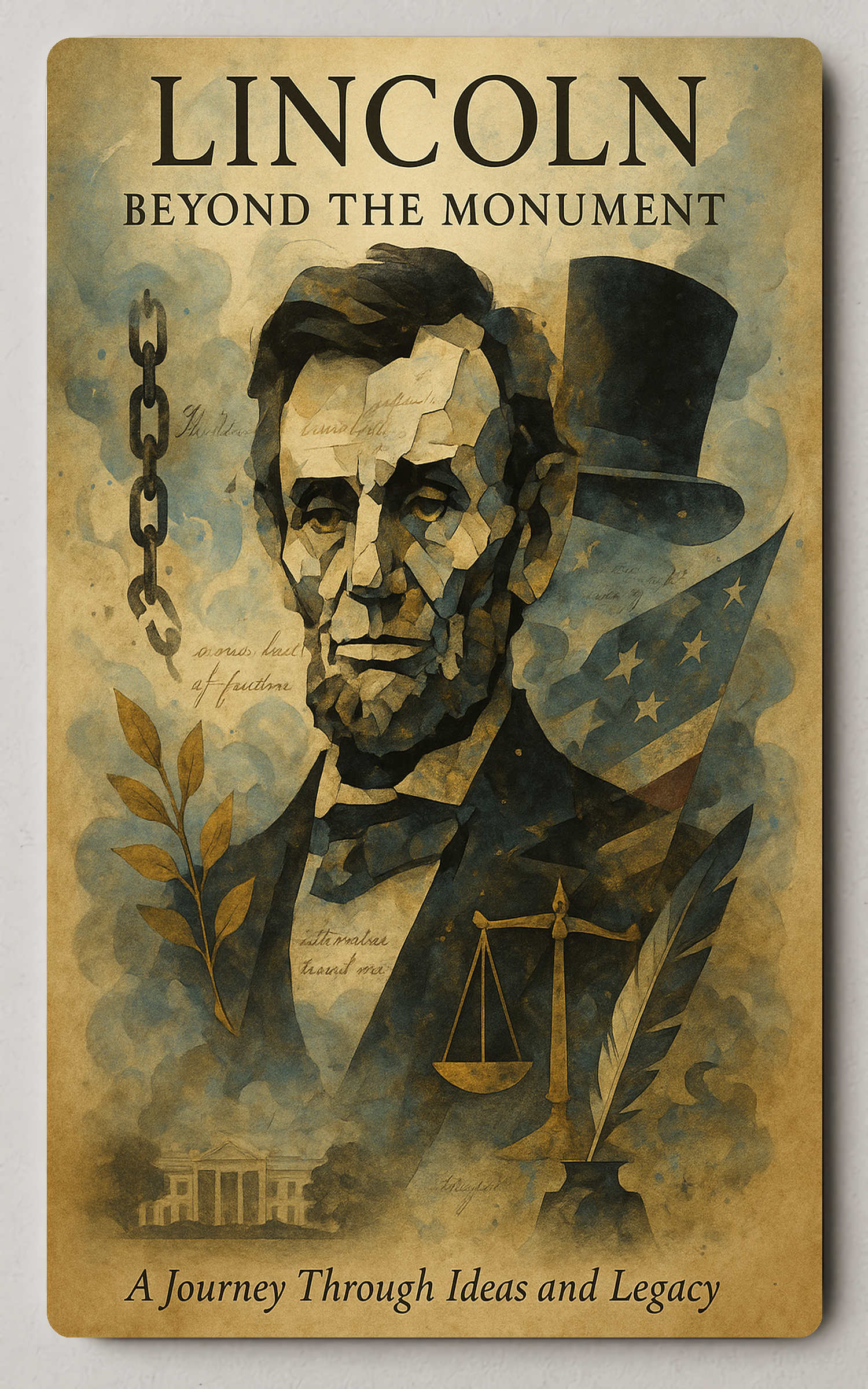 Abraham Lincoln Beyond the Monument - Trading Card PosterGoat