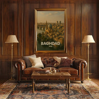 Baghdad Middle Eastern Heritage Travel Poster PosterGoat