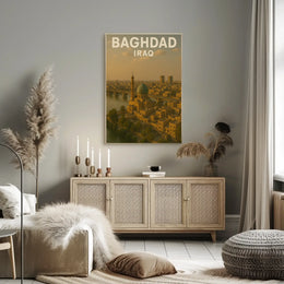 Baghdad's Architectural Splendor Cultural Heritage Poster PosterGoat