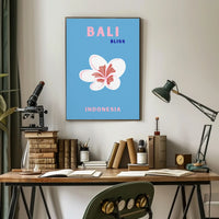 Bali Bliss Modern Travel Paradise Poster PosterGoat