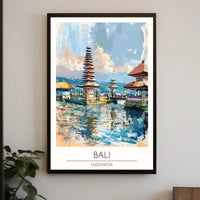 Bali Indonesia Travel Poster Stylish Wall Art Decoration PosterGoat