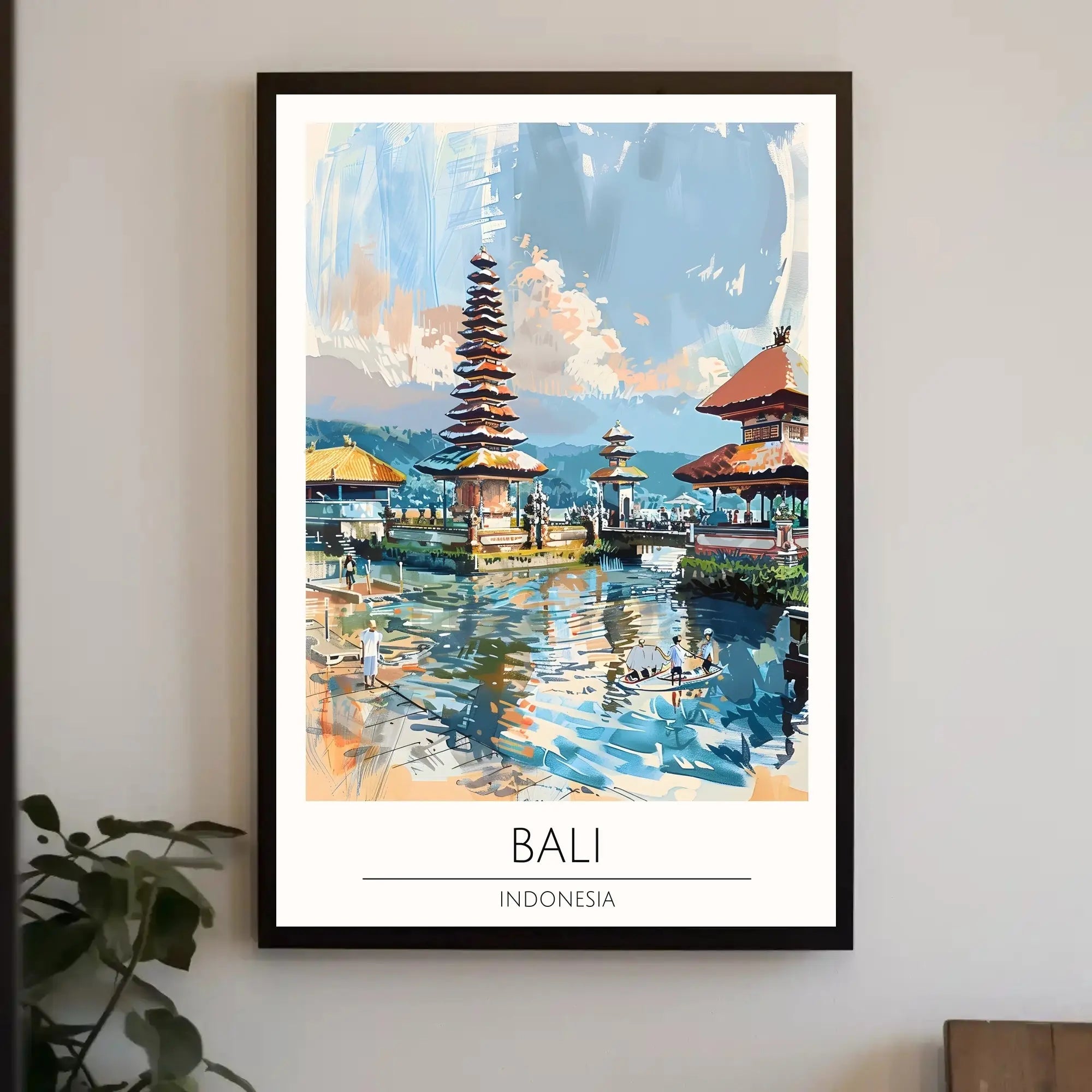 Bali Indonesia Travel Poster Stylish Wall Art Decoration PosterGoat