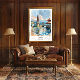 Bali Indonesia Travel Poster Stylish Wall Art Decoration PosterGoat