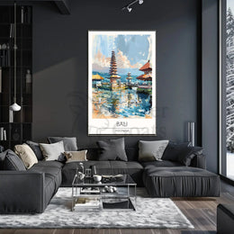Bali Indonesia Travel Poster Stylish Wall Art Decoration PosterGoat