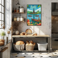 Bali Serenity Travel Poster PosterGoat