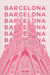 Barcelona Sagrada Família Architectural Travel Poster PosterGoat