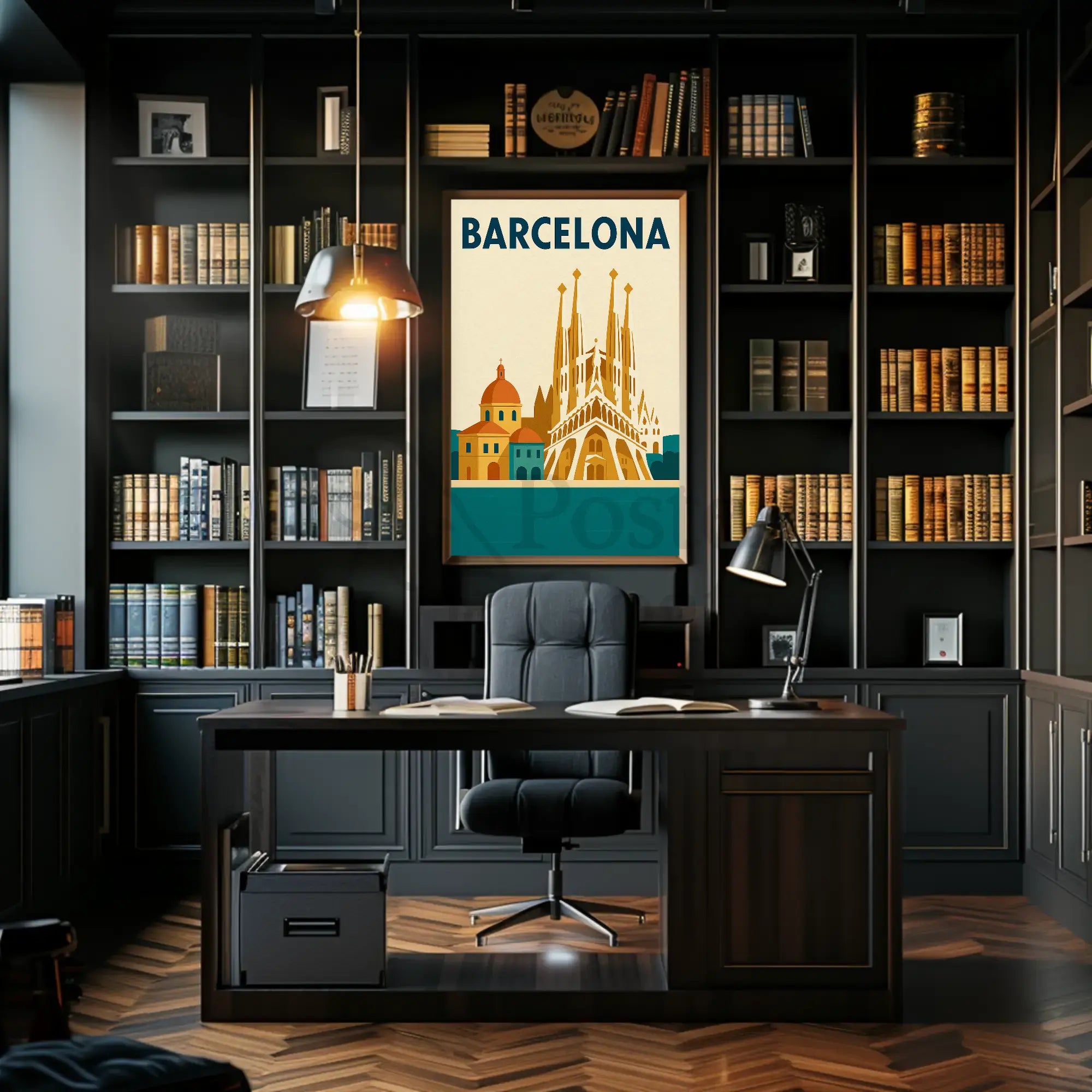 Barcelona's Sagrada Familia Elegance Cultural or Heritage Poster PosterGoat