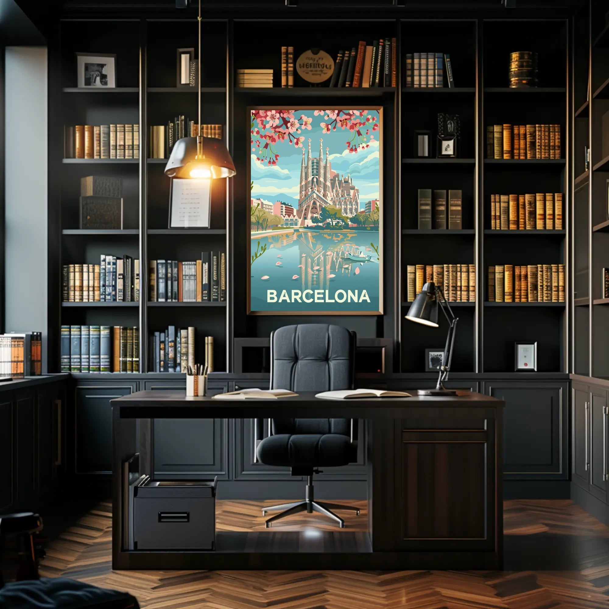 Barcelona's Sagrada Família Travel Poster PosterGoat