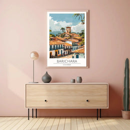 Barichara Charm Travel Poster PosterGoat