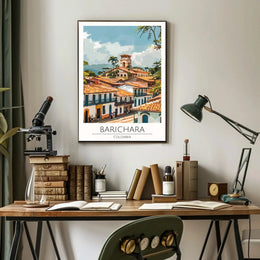 Barichara Charm Travel Poster PosterGoat