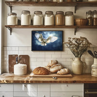 Barn Owl in Flight Graceful Animal Poster PosterGoat