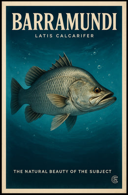 Barramundi Natural Beauty Wall Art Print PosterGoat