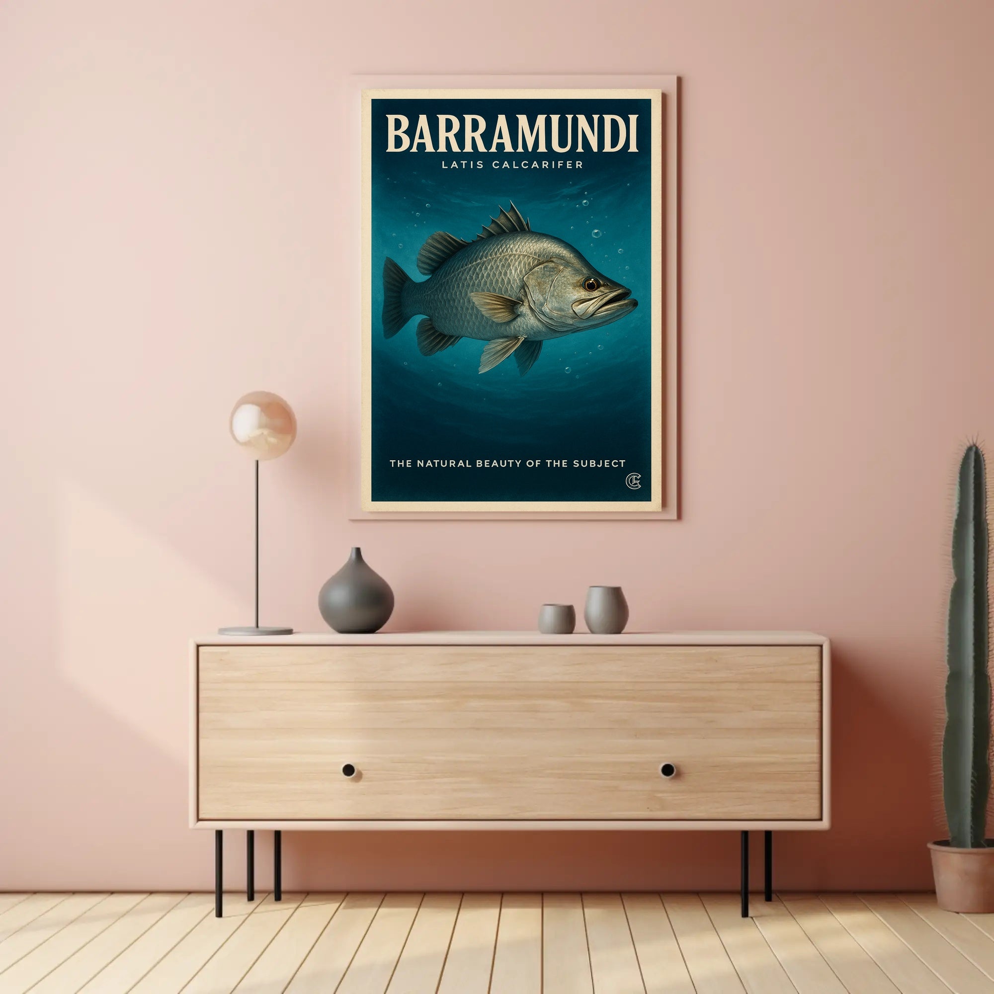 Barramundi Natural Beauty Wall Art Print PosterGoat