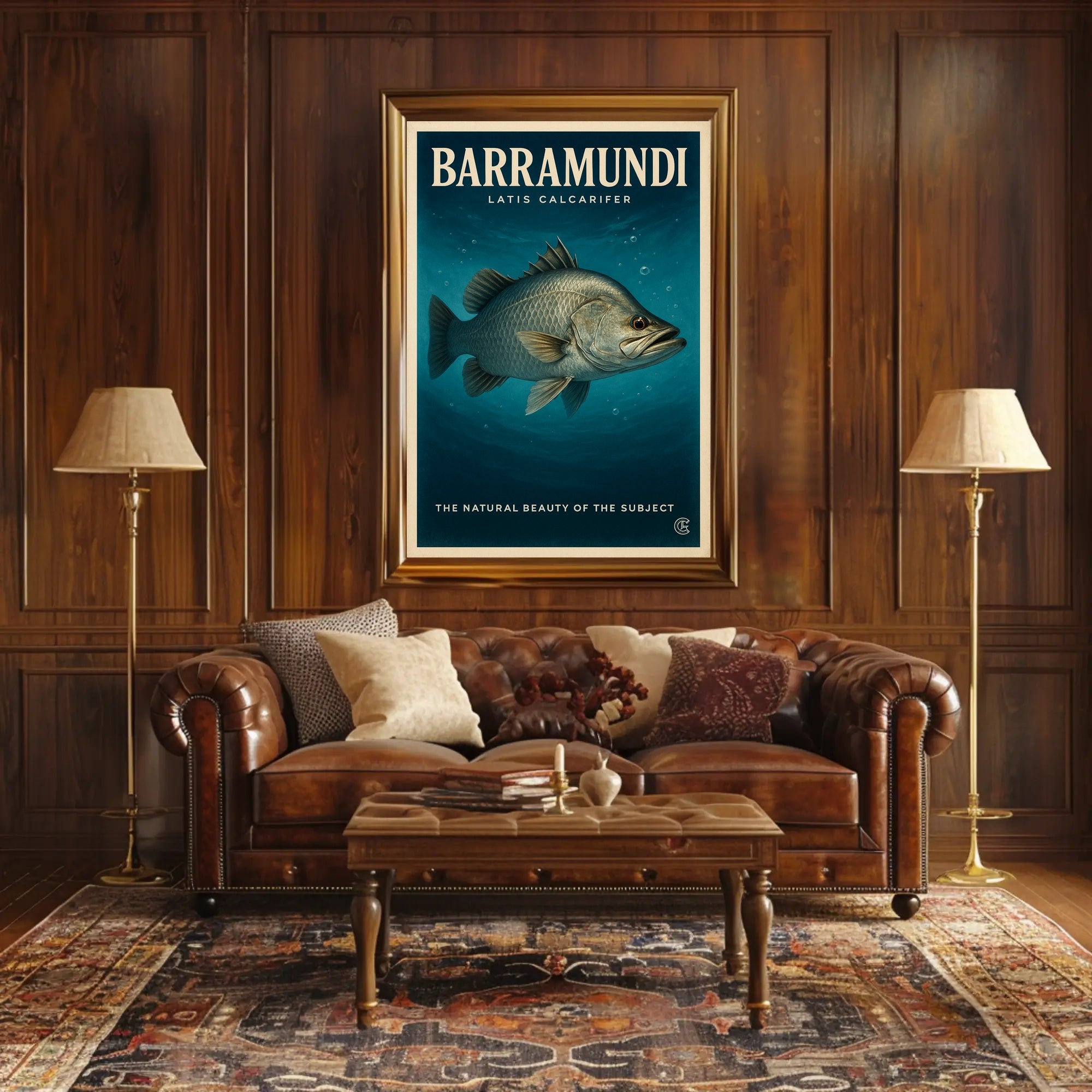 Barramundi Natural Beauty Wall Art Print PosterGoat