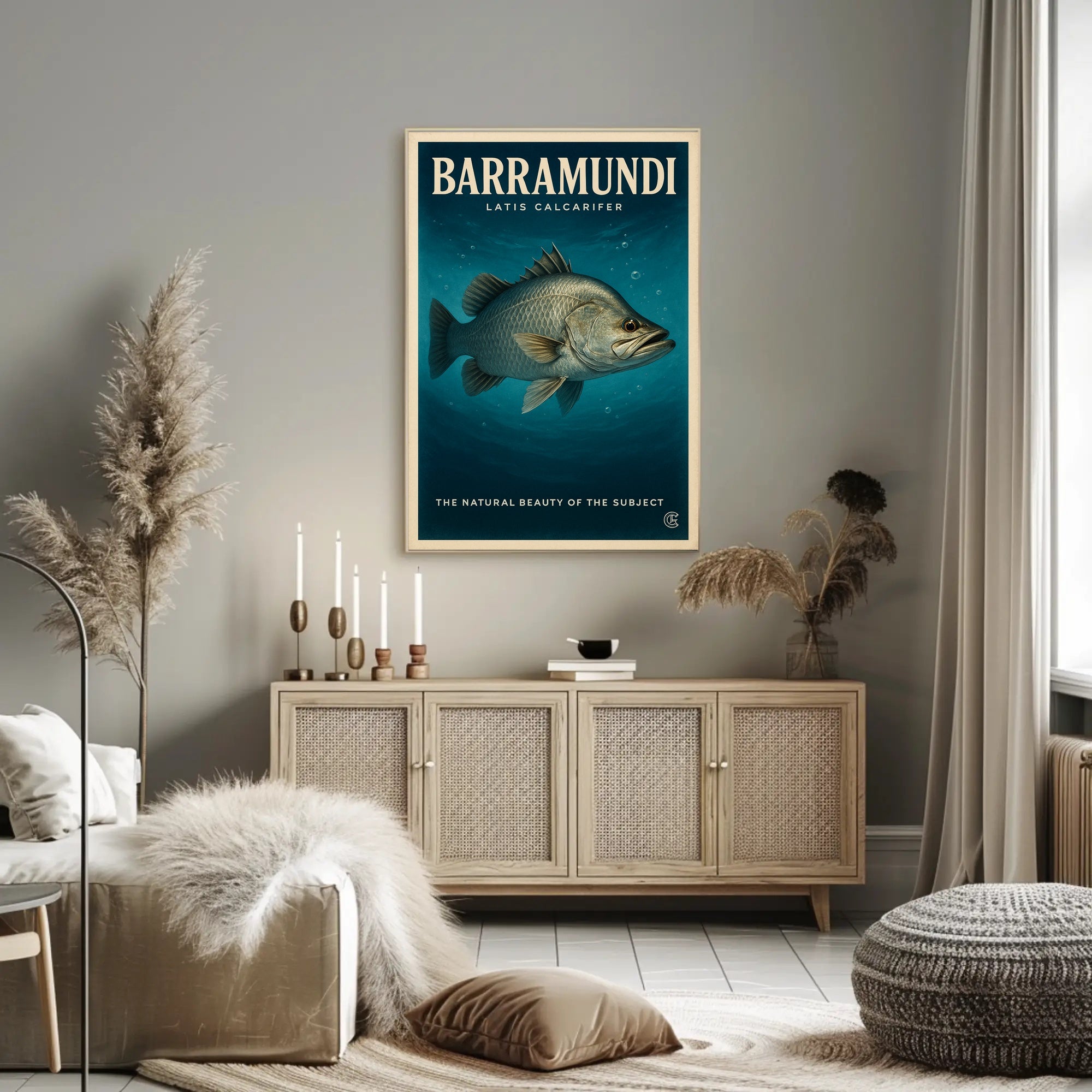 Barramundi Natural Beauty Wall Art Print PosterGoat