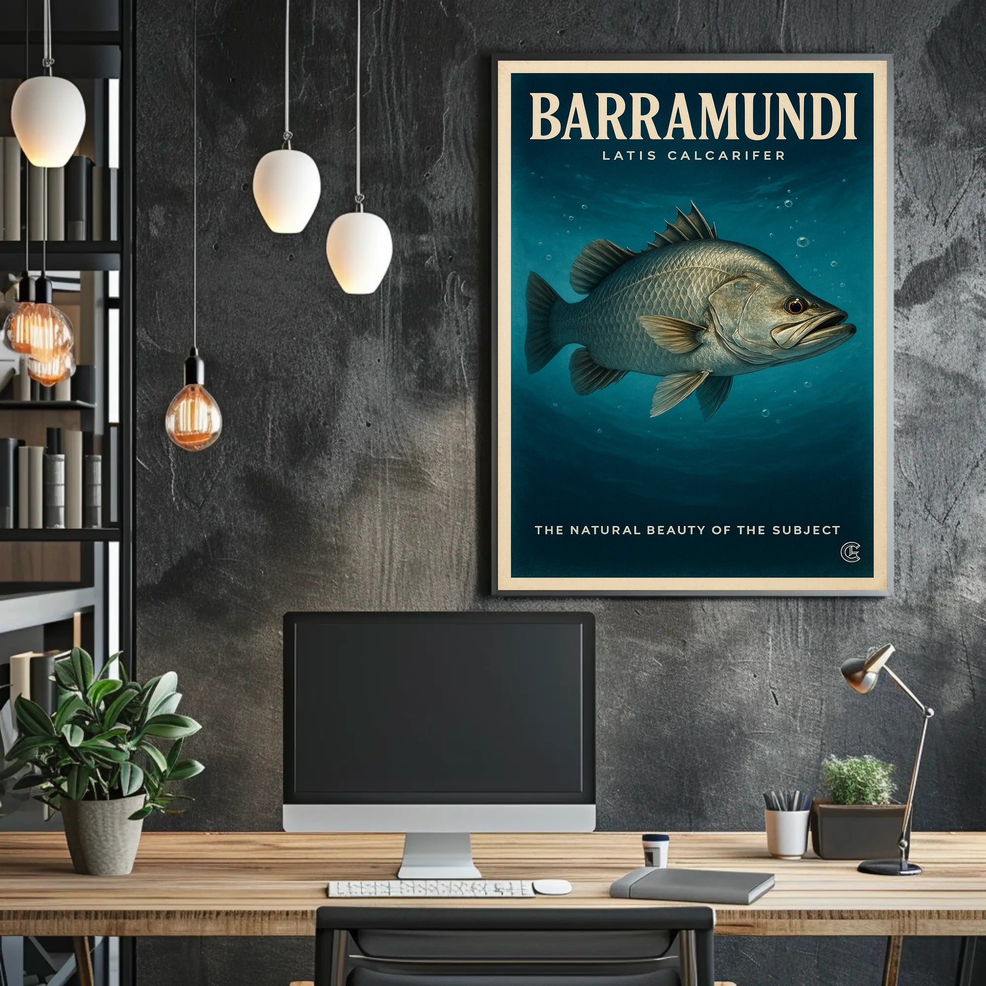 Barramundi Natural Beauty Wall Art Print PosterGoat