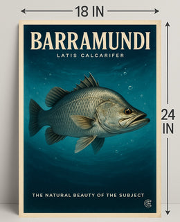 Barramundi Natural Beauty Wall Art Print PosterGoat