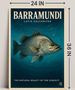 Barramundi Natural Beauty Wall Art Print PosterGoat