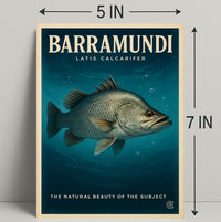 Barramundi Natural Beauty Wall Art Print PosterGoat