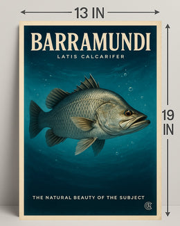 Barramundi Natural Beauty Wall Art Print PosterGoat