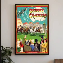Batger's Derby Crackers Vintage Sports Poster PosterGoat