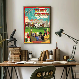 Batger's Derby Crackers Vintage Sports Poster PosterGoat