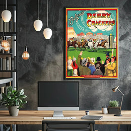 Batger's Derby Crackers Vintage Sports Poster PosterGoat