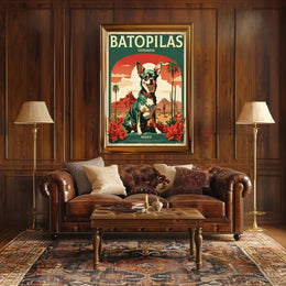 Batopilas Journey Retro Art Travel Poster PosterGoat