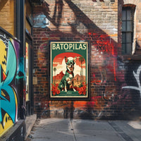 Batopilas Journey Retro Art Travel Poster PosterGoat