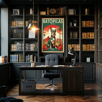 Batopilas Journey Retro Art Travel Poster PosterGoat