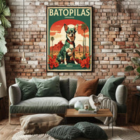 Batopilas Journey Retro Art Travel Poster PosterGoat