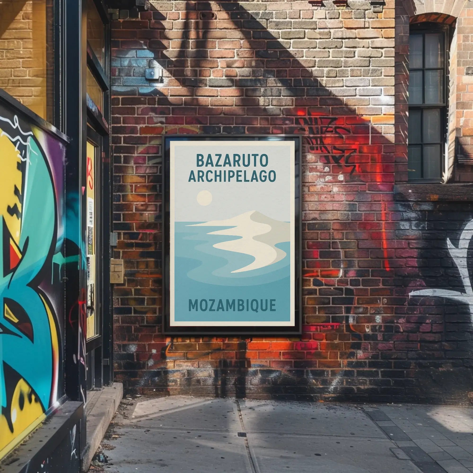 Bazaruto Archipelago Escape Travel Poster PosterGoat
