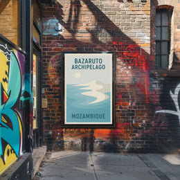 Bazaruto Archipelago Escape Travel Poster PosterGoat