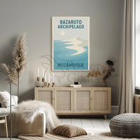 Bazaruto Archipelago Escape Travel Poster PosterGoat