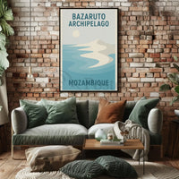 Bazaruto Archipelago Escape Travel Poster PosterGoat