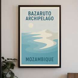 Bazaruto Archipelago Escape Travel Poster PosterGoat