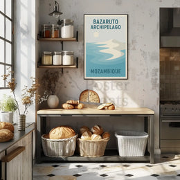 Bazaruto Archipelago Escape Travel Poster PosterGoat