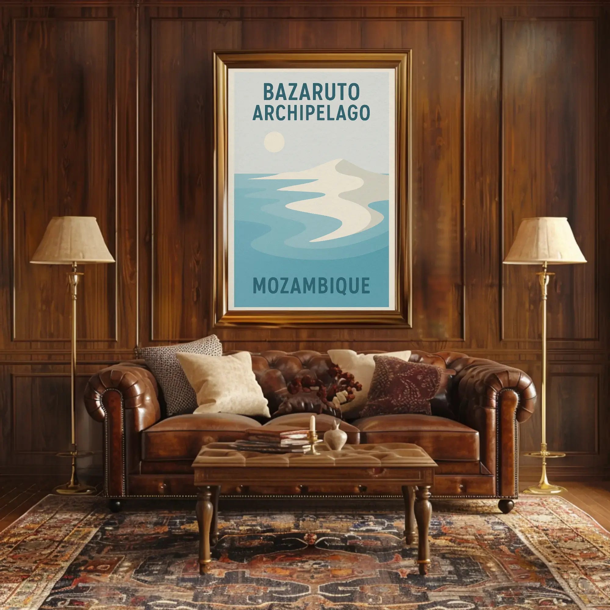 Bazaruto Archipelago Escape Travel Poster PosterGoat