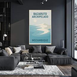 Bazaruto Archipelago Escape Travel Poster PosterGoat