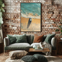 Beachside Escape: Car Aesthetic Travel Poster PosterGoat