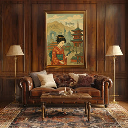 Beijing Heritage Meets Modernity: Cultural or Heritage Poster PosterGoat