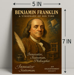 Benjamin Franklin Visionary Poster Wall Art PosterGoat
