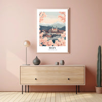 Bern's Charm: Swiss Alps Travel Poster PosterGoat