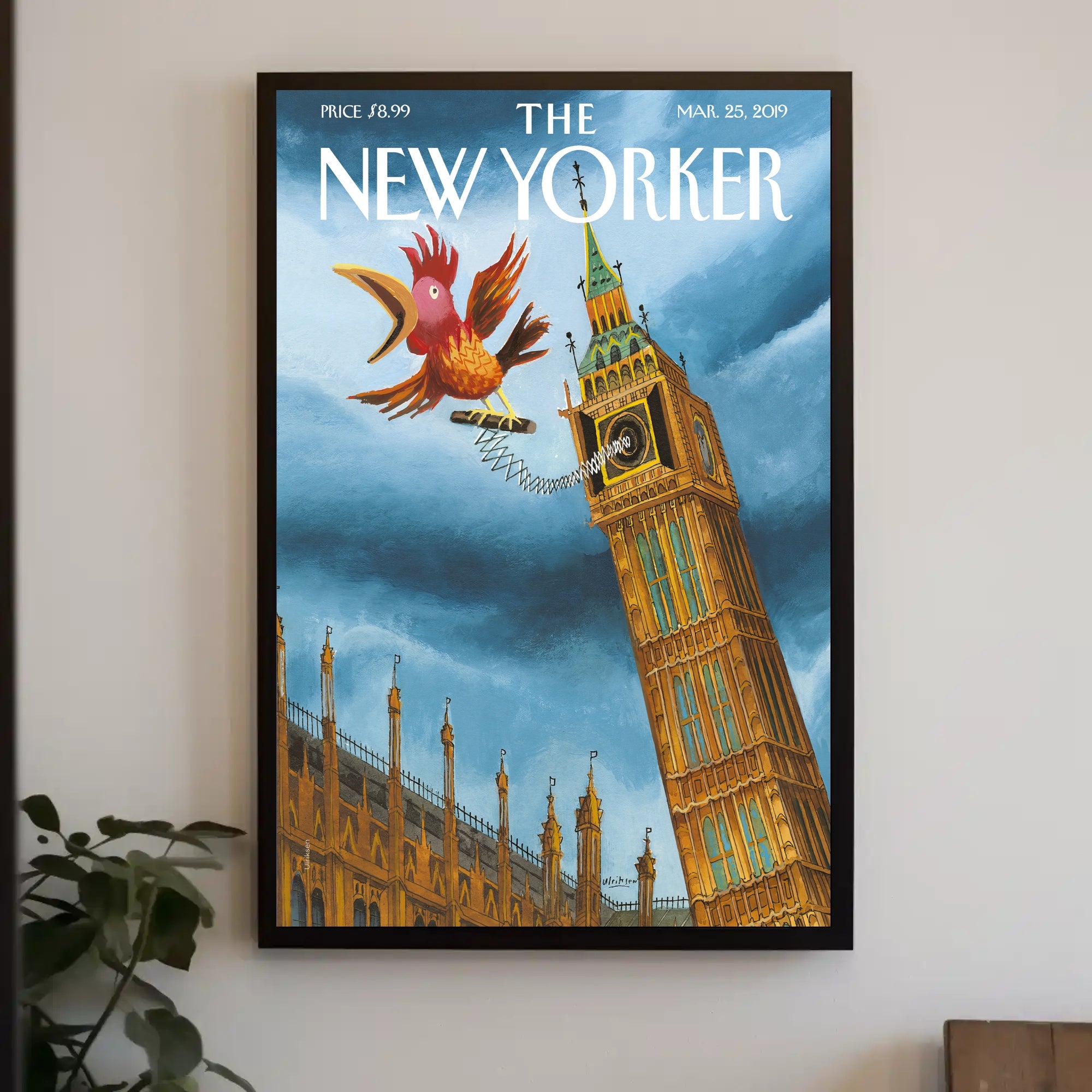 Big Ben Fantasy London Artistic Poster PosterGoat