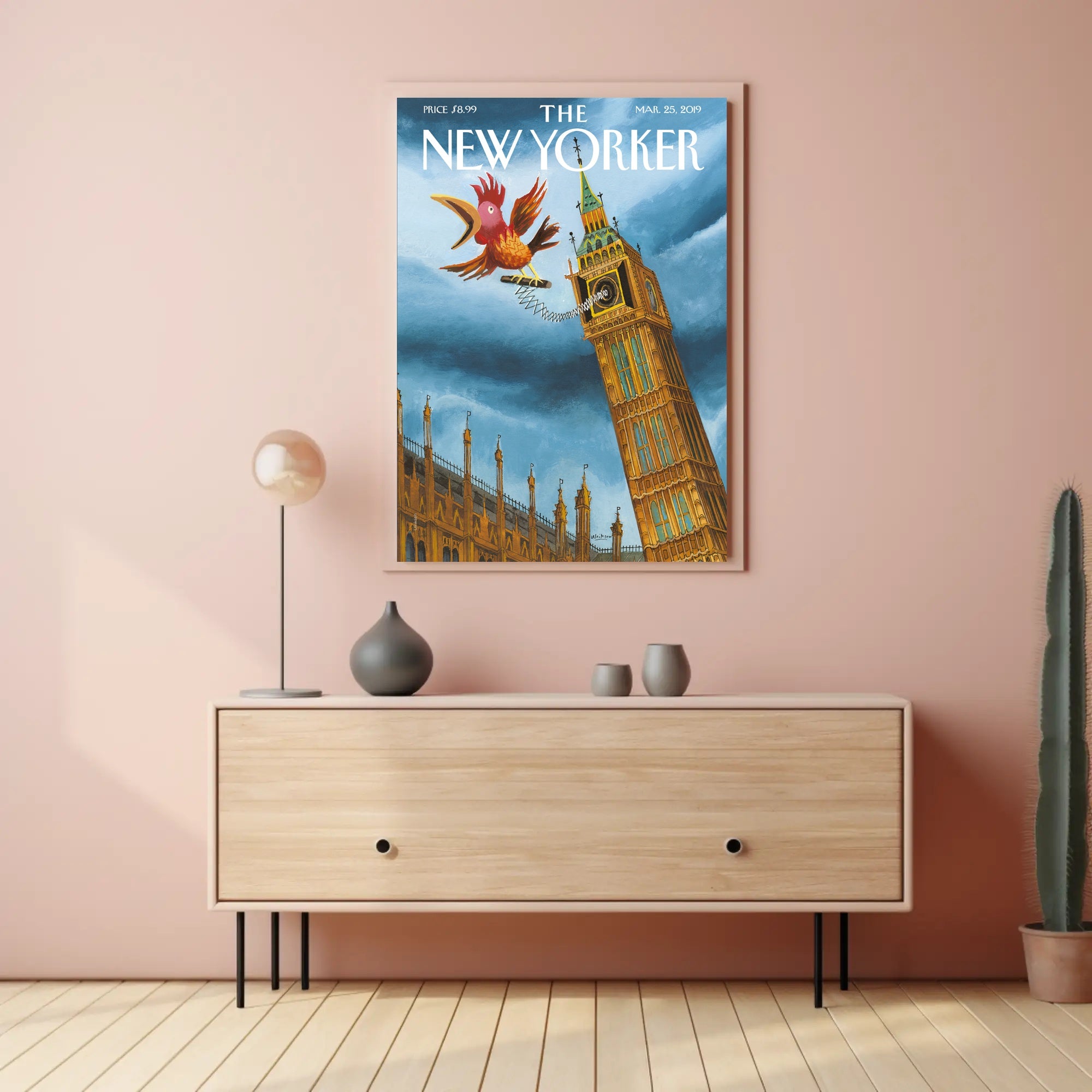 Big Ben Fantasy London Artistic Poster PosterGoat